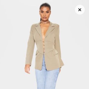 Corset blazer